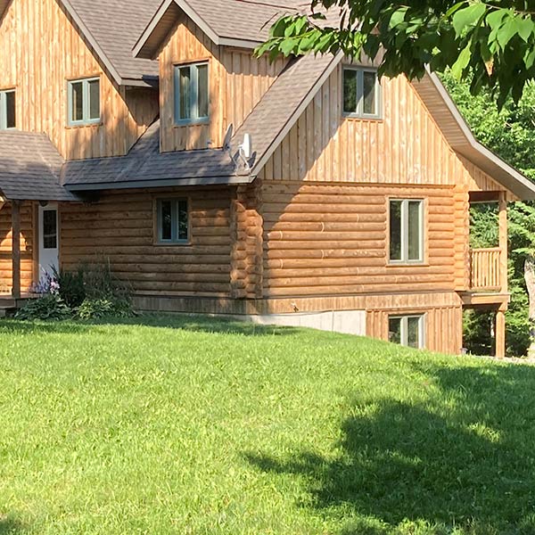 side view of a house